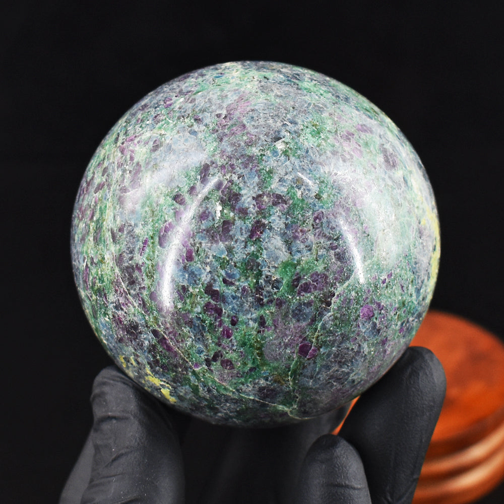 Gorgeous 2226.00 Cts Genuine Pink In Ruby Fuchsite Crystal Specimen Healing Gemstone Sphere Gorgeous 2226.00 Cts Genuine Pink In Ruby Fuchsite Crystal Specimen Healing Gemstone Sphere