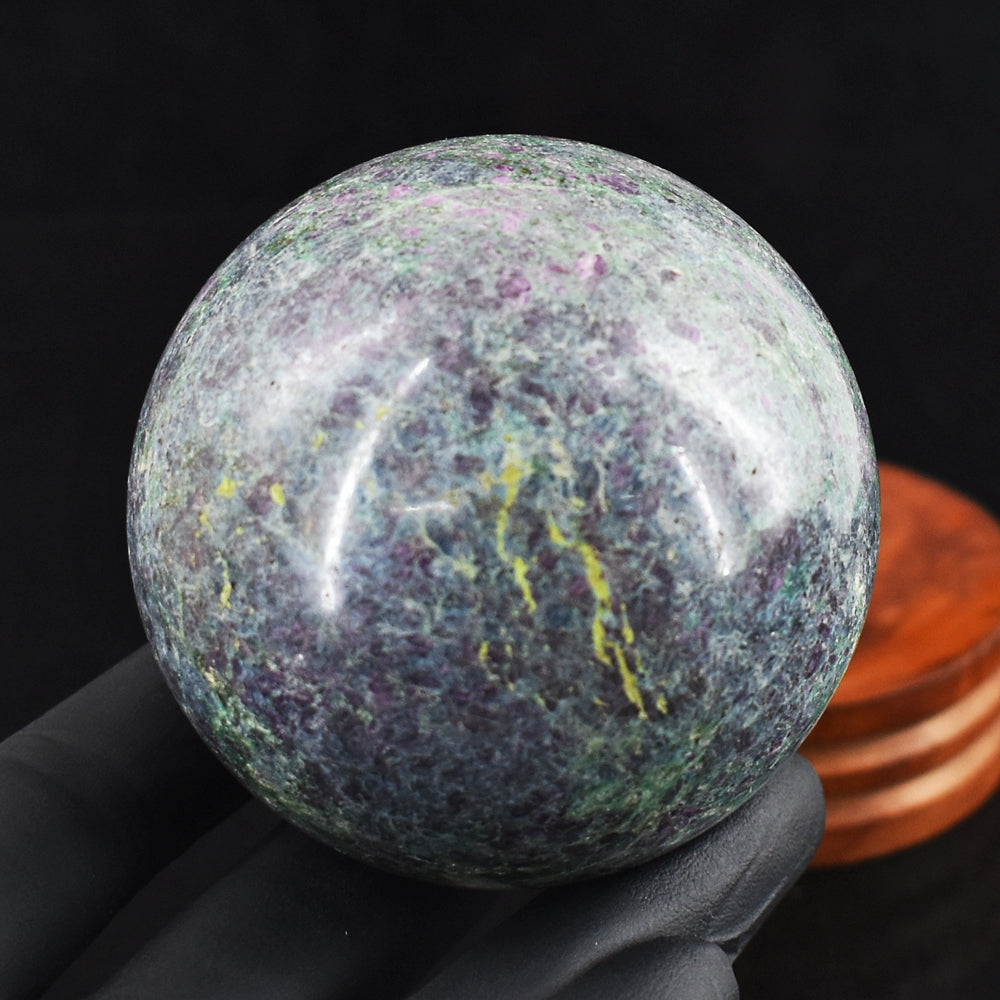 Gorgeous 2226.00 Cts Genuine Pink In Ruby Fuchsite Crystal Specimen Healing Gemstone Sphere Gorgeous 2226.00 Cts Genuine Pink In Ruby Fuchsite Crystal Specimen Healing Gemstone Sphere