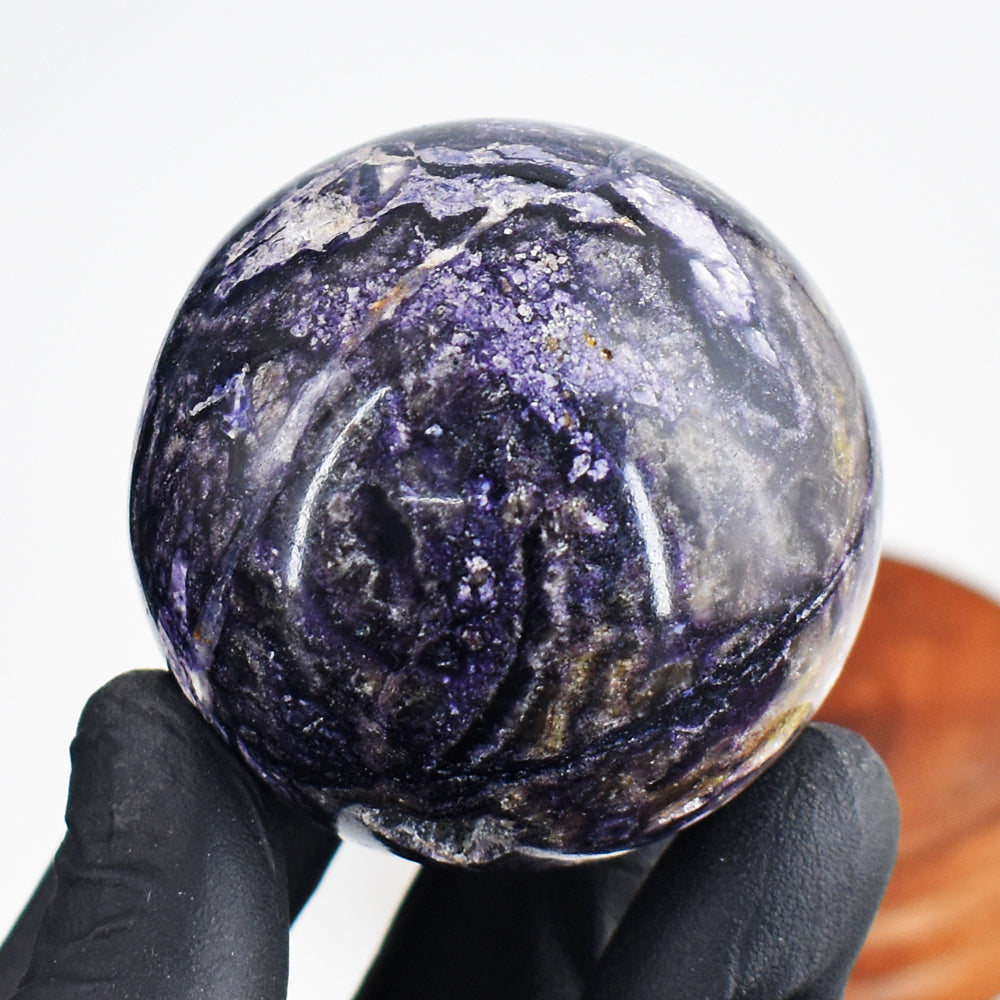Gorgeous 853.00 Cts Genuine Tiffany Fluorite Crystal Specimen Healing Gemstone Sphere Gorgeous 853.00 Cts Genuine Tiffany Fluorite Crystal Specimen Healing Gemstone Sphere