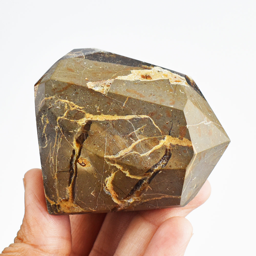 Natural 826.00 Cts Genuine Septarian Agate Free Form Crystal Specimen Gemstone Tower Natural 826.00 Cts Genuine Septarian Agate Free Form Crystal Specimen Gemstone Tower