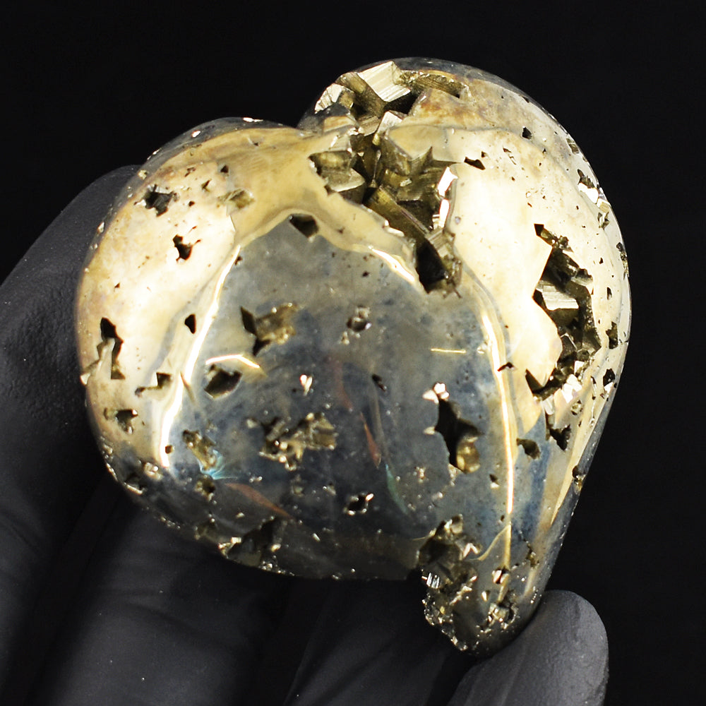 Amazing 705.00 Cts Genuine Pyrite Druzy Crystal Specimen Healing Heart Gemstone Amazing 705.00 Cts Genuine Pyrite Druzy Crystal Specimen Healing Heart Gemstone