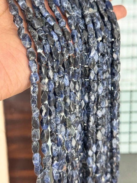 Mega Sale - 100% Genuine Exclusive Electric Sodalite  Beads Strand