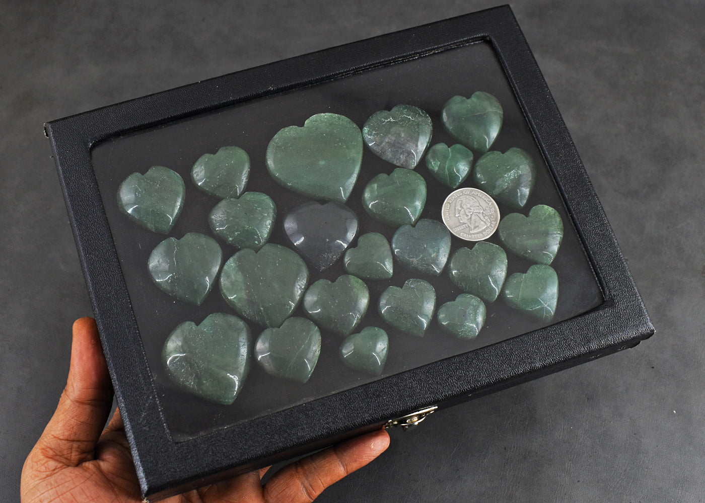 Natural  999.00 Cts Genuine Green Jade Untreated Gemstone Cabochon Heart Lot Natural  999.00 Cts Genuine Green Jade Untreated Gemstone Cabochon Heart Lot