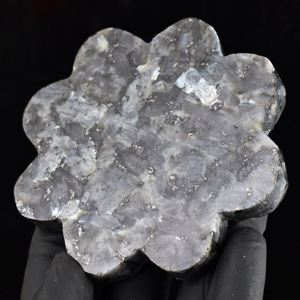 Exclusive 589.00 Cts Genuine Larvikite Crystal Specimen Gemstone Healing Coaster Exclusive 589.00 Cts Genuine Larvikite Crystal Specimen Gemstone Healing Coaster