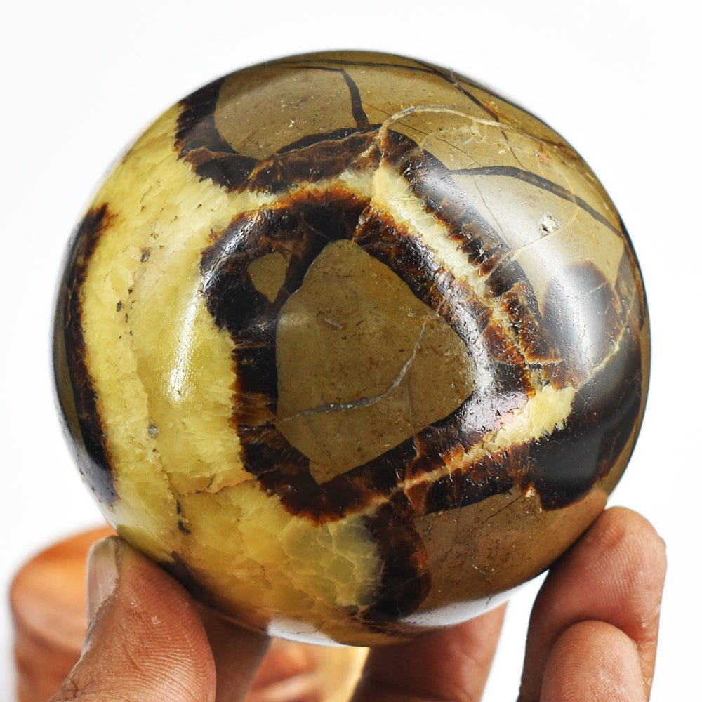 Beautiful  2365.00  Cts  Genuine  Septarian Agate  Hand  Carved  Crystal  Healing  Sphere Beautiful  2365.00  Cts  Genuine  Septarian Agate  Hand  Carved  Crystal  Healing  Sphere