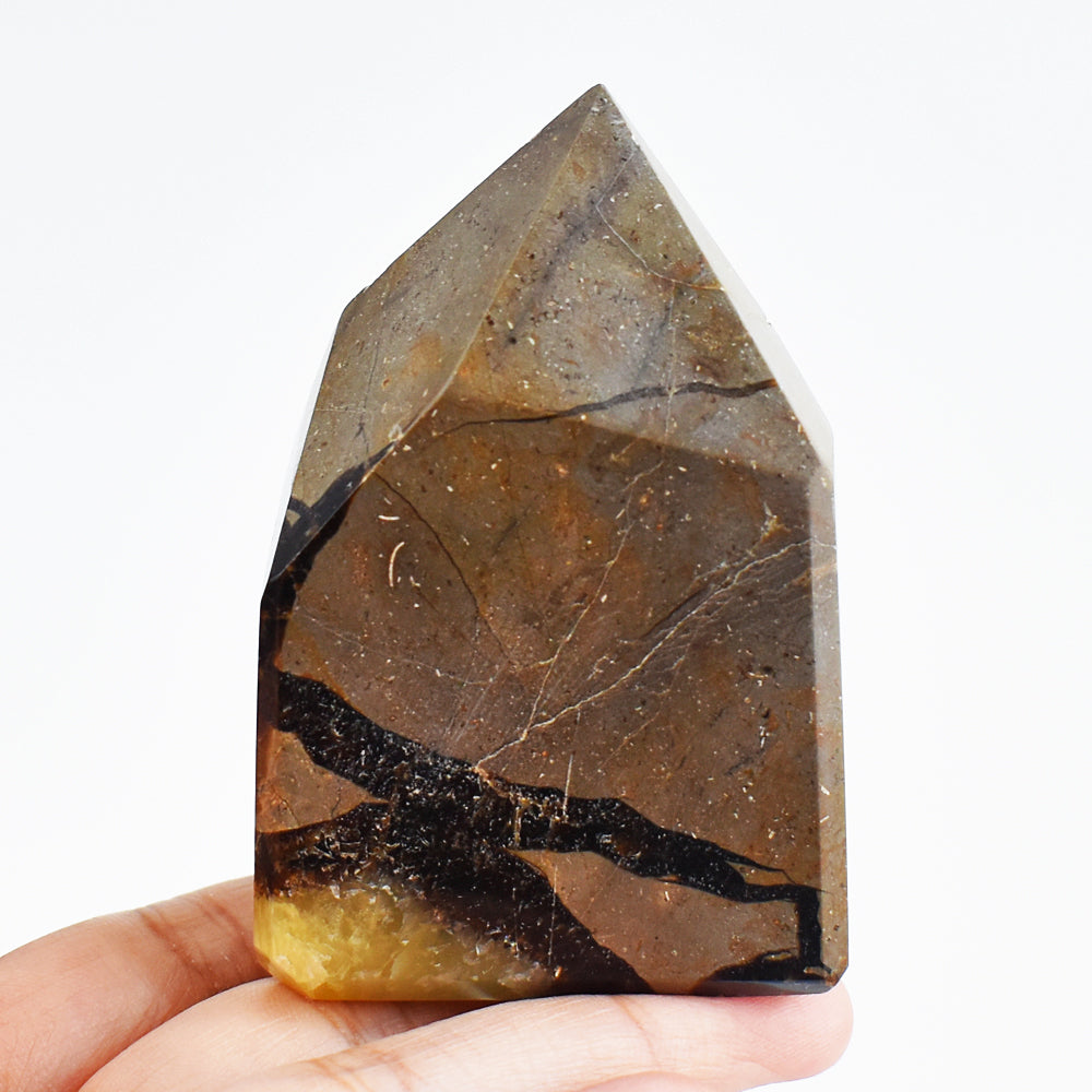 1146.00 Carats Genuine Septarian Agate Free Form Crystal Specimen Healing Gemstone Tower 1146.00 Carats Genuine Septarian Agate Free Form Crystal Specimen Healing Gemstone Tower