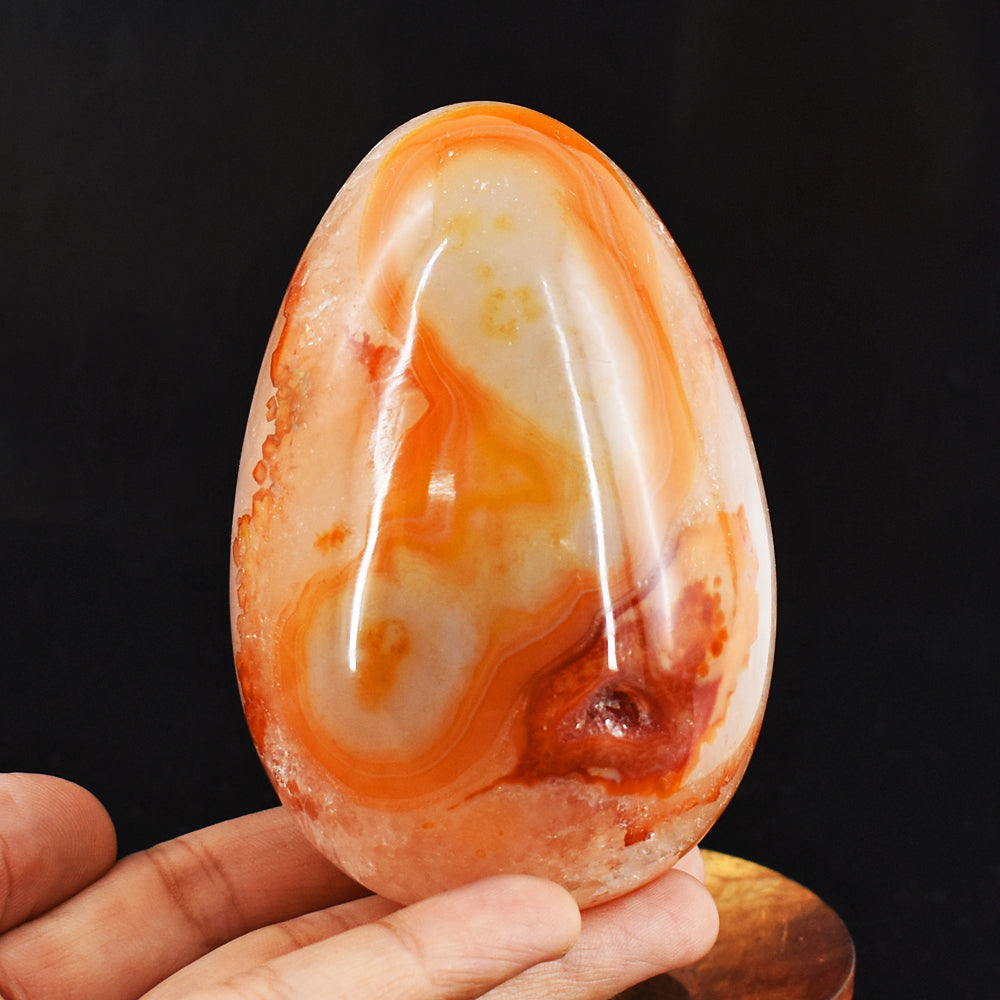 Genuine 2149.00 Cts Carnelian Crystal Specimen Healing Gemstone Egg Genuine 2149.00 Cts Carnelian Crystal Specimen Healing Gemstone Egg