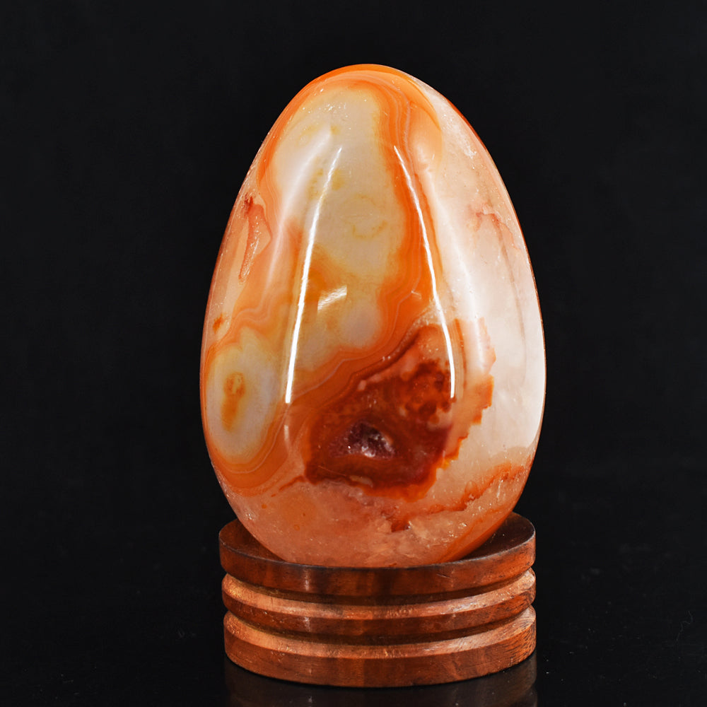 Genuine 2149.00 Cts Carnelian Crystal Specimen Healing Gemstone Egg Genuine 2149.00 Cts Carnelian Crystal Specimen Healing Gemstone Egg