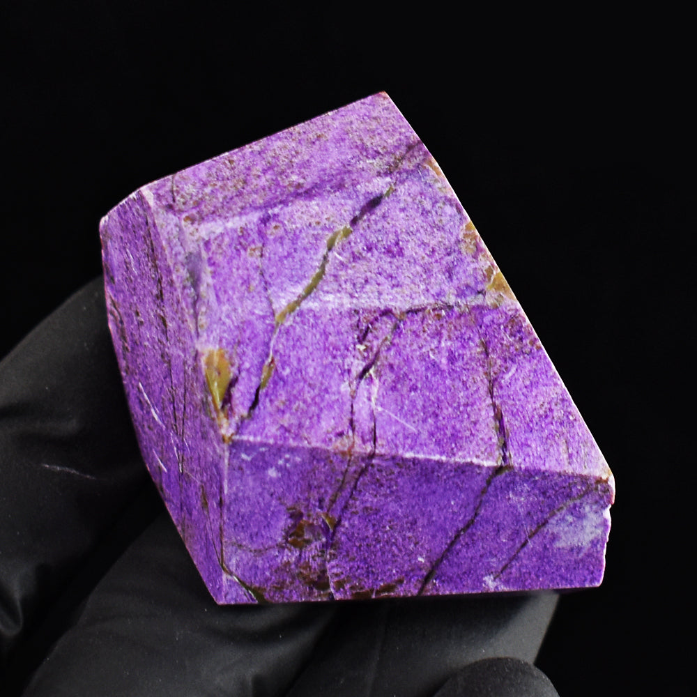 Gorgeous 291.00 Cts Genuine Stichtite Crystal Specimen Healing Gemstone Free Form Gorgeous 291.00 Cts Genuine Stichtite Crystal Specimen Healing Gemstone Free Form