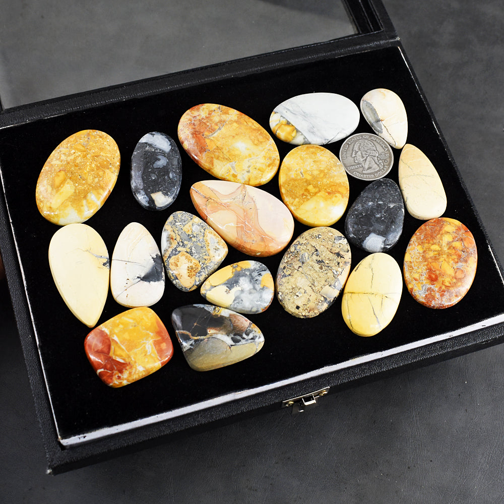 Gorgeous  849.00 Carats  Genuine Volcanic Jasper  Untreated Gemstone Cabochon Lot Gorgeous  849.00 Carats  Genuine Volcanic Jasper  Untreated Gemstone Cabochon Lot