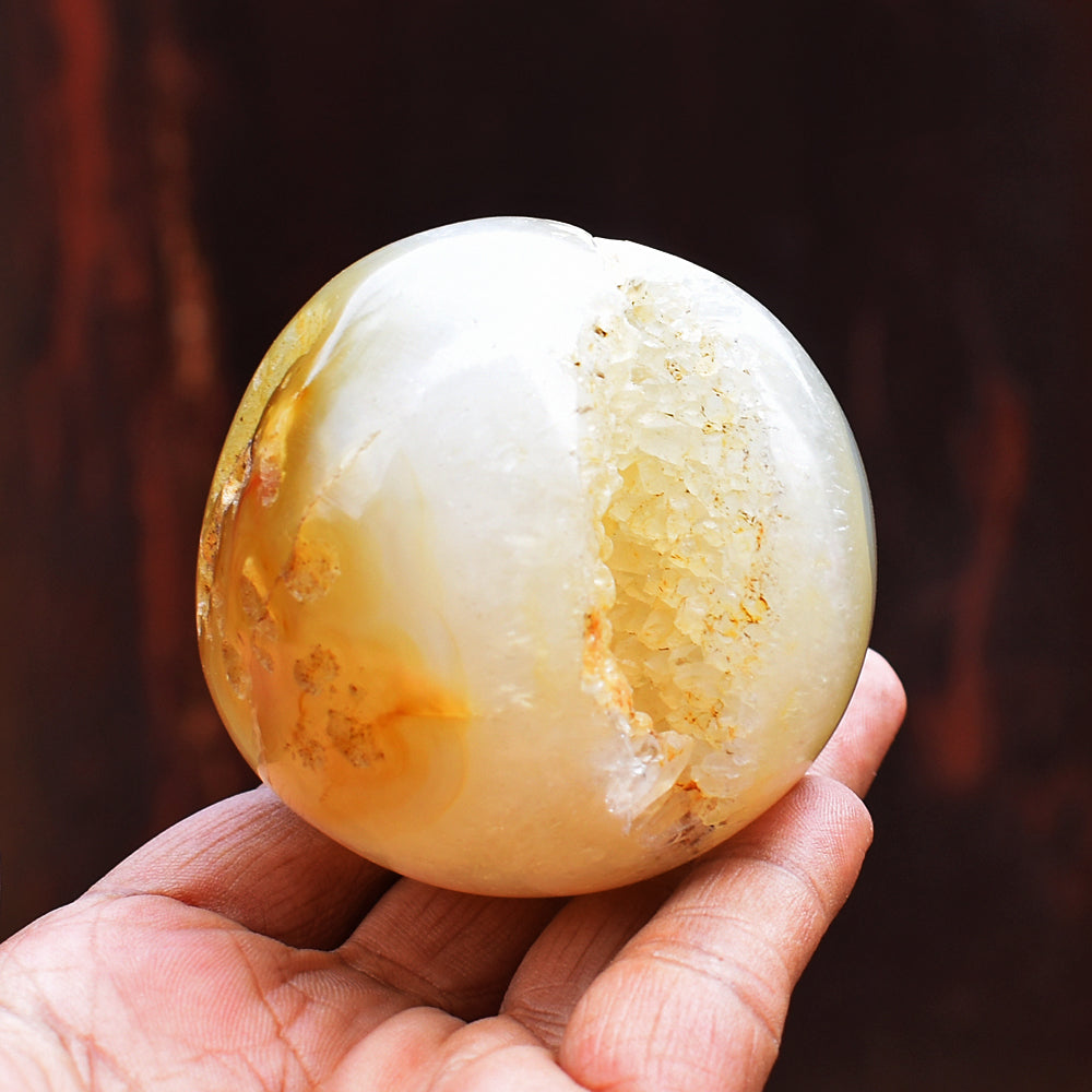 Awesome 1243.00 Carats  Genuine  Agate  Druzy  Hand Carved  Crystal  Healing Sphere Awesome 1243.00 Carats  Genuine  Agate  Druzy  Hand Carved  Crystal  Healing Sphere