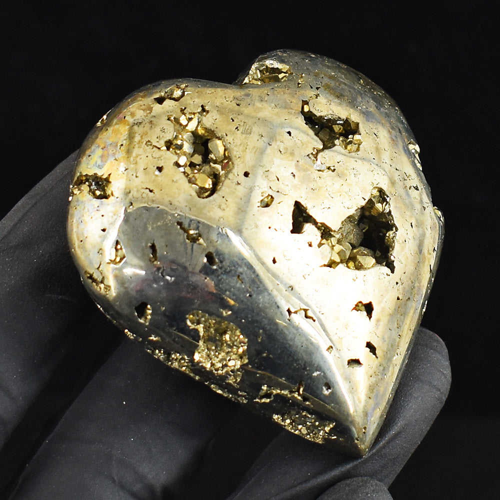 Amazing 700.00 Cts Genuine Pyrite Druzy Crystal Specimen Gemstone Healing Heart Amazing 700.00 Cts Genuine Pyrite Druzy Crystal Specimen Gemstone Healing Heart