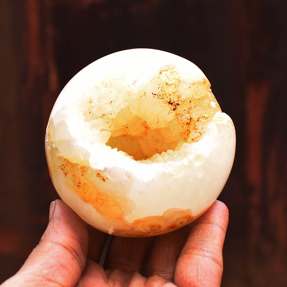 Beautiful  1886.00 Cts  Genuine Agate Druzy  Hand Carved Crystal Healing Sphere Gemstone Beautiful  1886.00 Cts  Genuine Agate Druzy  Hand Carved Crystal Healing Sphere Gemstone