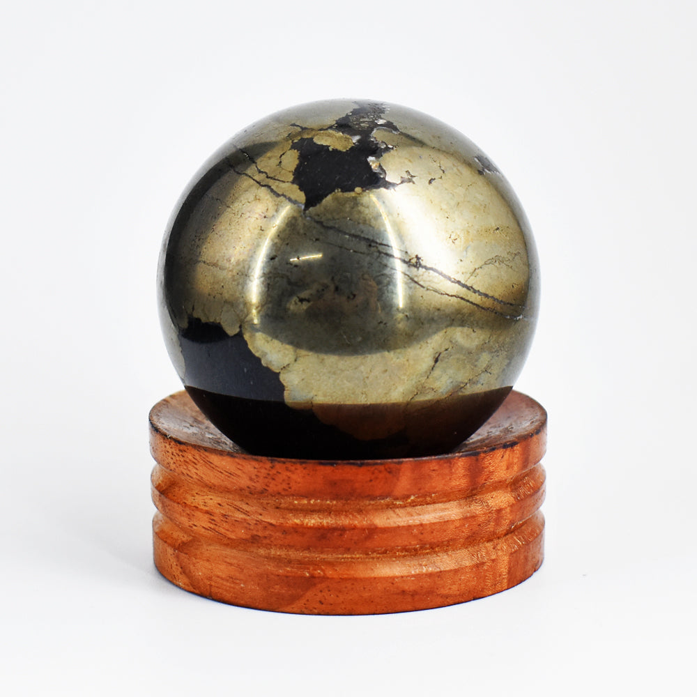 Beautiful 1694.00 Cts  Golden Pyrite Round Carved Reiki Healing Sphere Beautiful 1694.00 Cts  Golden Pyrite Round Carved Reiki Healing Sphere