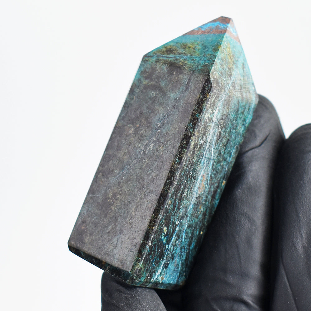 Natural 260.00 Cts Genuine Boulder Shattuckite Gemstone Crystal Specimen Healing Point Natural 260.00 Cts Genuine Boulder Shattuckite Gemstone Crystal Specimen Healing Point