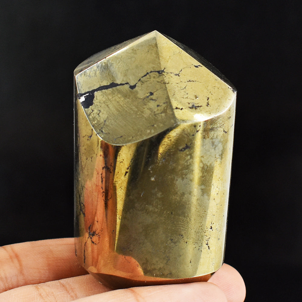 Craftsmen 1008.00 Cts Genuine Pyrite Crystal Specimen Free Form Gemstone Healing Point Craftsmen 1008.00 Cts Genuine Pyrite Crystal Specimen Free Form Gemstone Healing Point
