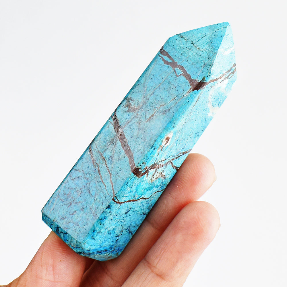Awesome 255.00 Cts Genuine Shattuckite Crystal Specimen Gemstone Healing Point Awesome 255.00 Cts Genuine Shattuckite Crystal Specimen Gemstone Healing Point
