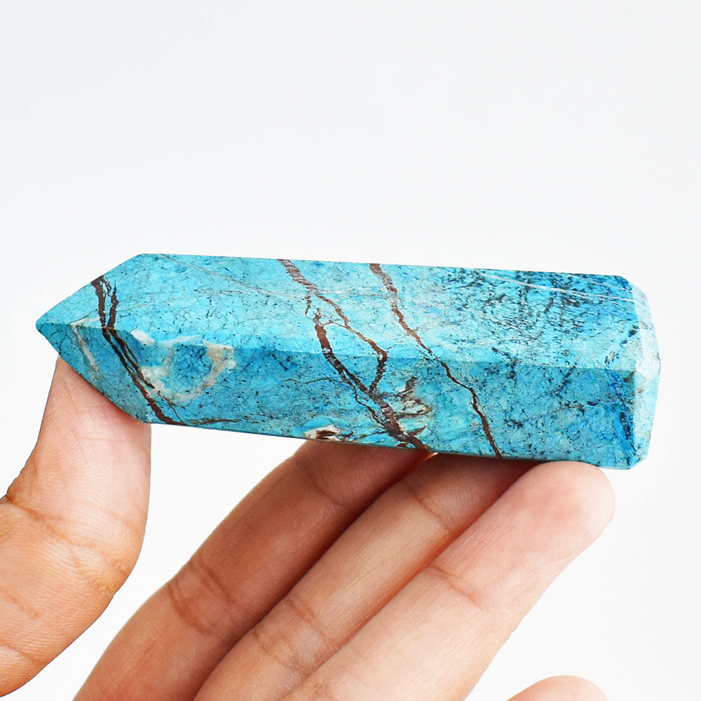Awesome 255.00 Cts Genuine Shattuckite Crystal Specimen Gemstone Healing Point Awesome 255.00 Cts Genuine Shattuckite Crystal Specimen Gemstone Healing Point