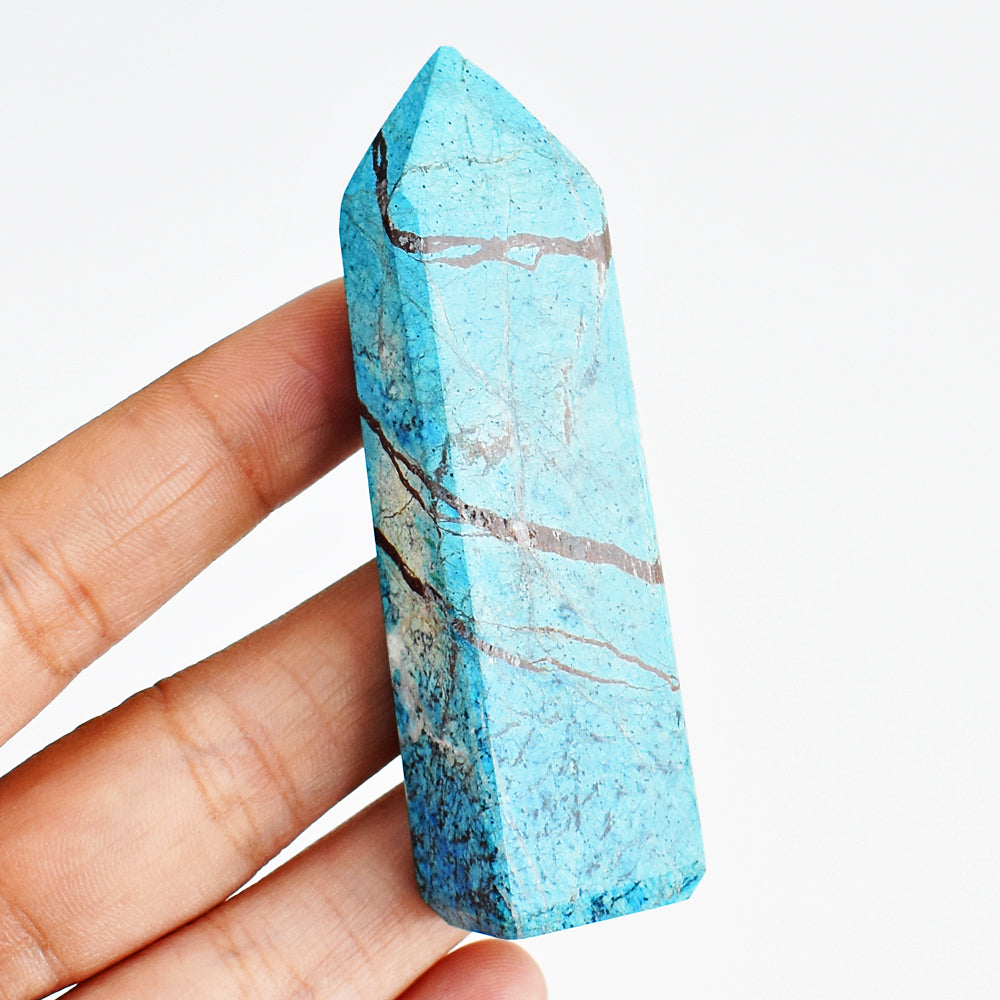 Awesome 255.00 Cts Genuine Shattuckite Crystal Specimen Gemstone Healing Point Awesome 255.00 Cts Genuine Shattuckite Crystal Specimen Gemstone Healing Point