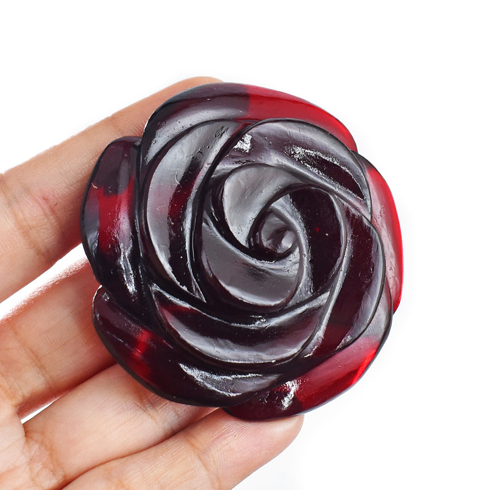 Genuine  447.00 Carats  Natural  Onyx  Hand  Carved Crystal  Rose Flower Gemstone Carving Genuine  447.00 Carats  Natural  Onyx  Hand  Carved Crystal  Rose Flower Gemstone Carving