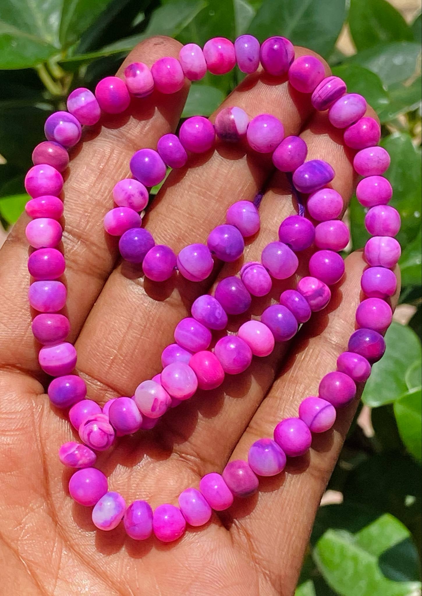 Beautiful 91.00 Cts Genuine Teracota Opal Beads Strand Beautiful 91.00 Cts Genuine Teracota Opal Beads Strand