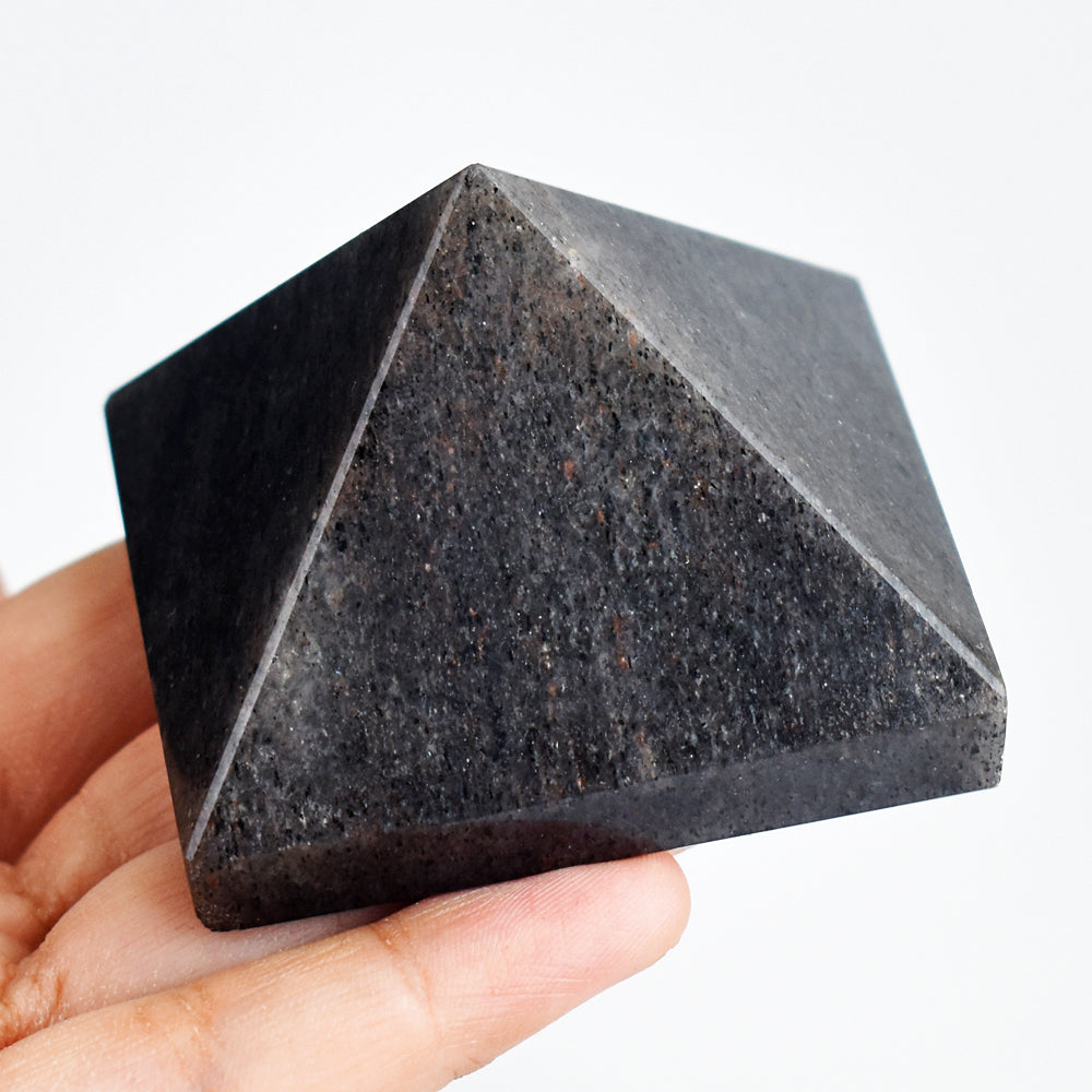 861.00  Carats  Genuine Rutile  Quartz  Hand  Carved  Natural  Healing  Crytal Pyramid 861.00  Carats  Genuine Rutile  Quartz  Hand  Carved  Natural  Healing  Crytal Pyramid