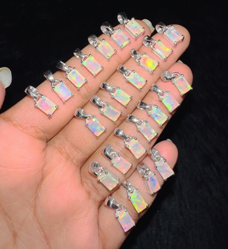 100% Genuine Top Flashy Natural Ethiopian Sterling Silver Pendant Sale 100% Genuine Top Flashy Natural Ethiopian Sterling Silver Pendant Sale