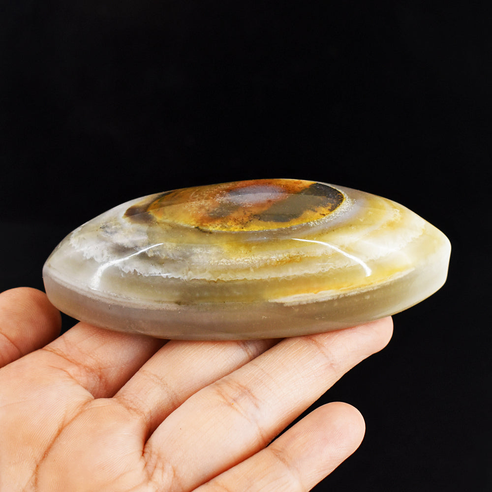 Amazing 740.00 Cts Genuine Agate Evil Eye Crystal Specimen Healing Gemstone Amazing 740.00 Cts Genuine Agate Evil Eye Crystal Specimen Healing Gemstone