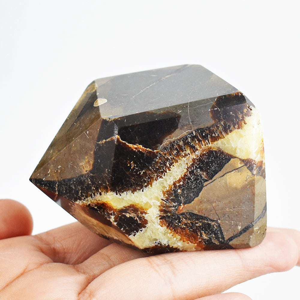 Exclusive 1172.00 Cts Genuine Septarian Agate Free Form Crystal Specimen Healing Gemstone Tower Exclusive 1172.00 Cts Genuine Septarian Agate Free Form Crystal Specimen Healing Gemstone Tower