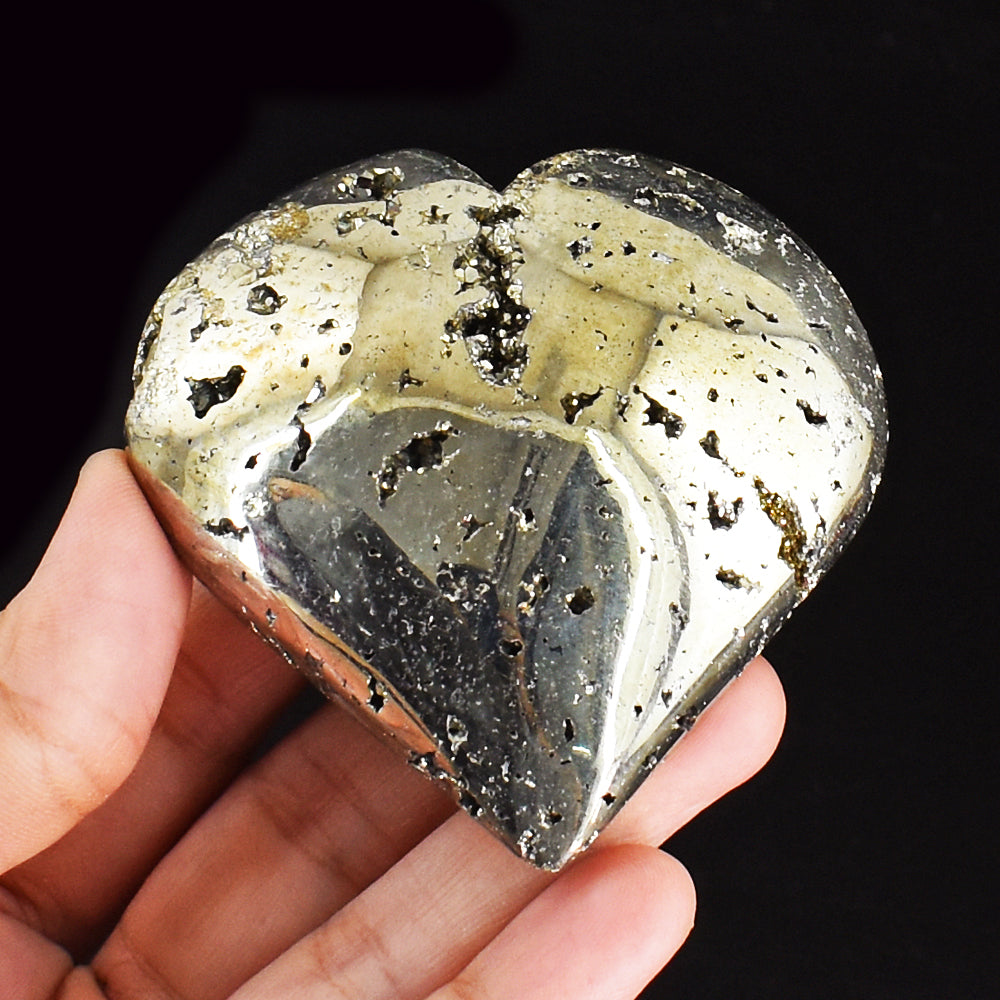 Exclusive 1350.00 Cts Genuine Pyrite Druzy Crystal Specimen Healing Gemstone Heart Exclusive 1350.00 Cts Genuine Pyrite Druzy Crystal Specimen Healing Gemstone Heart