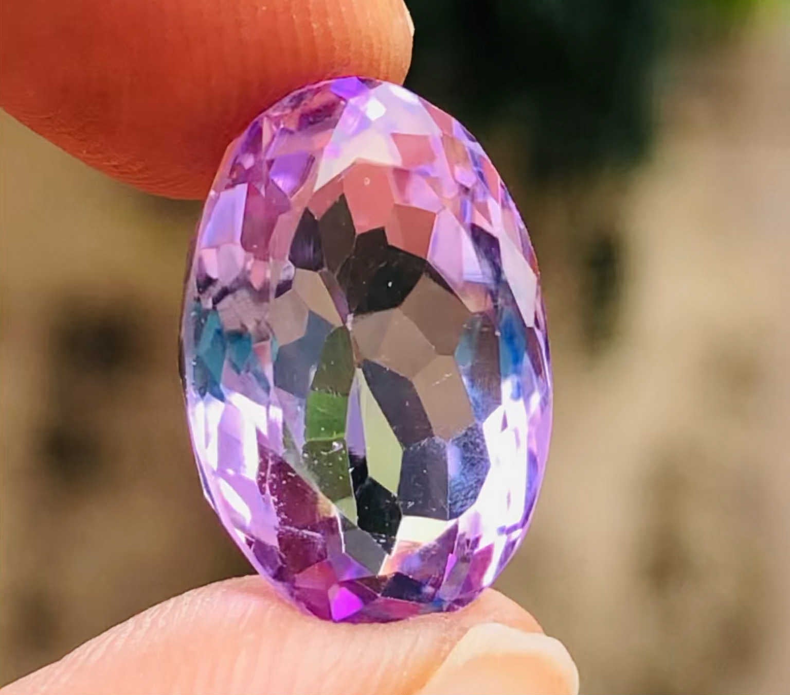 Amazing 8.00 Cts Genuine Amethyst Faceted Loose Gemstone Amazing 8.00 Cts Genuine Amethyst Faceted Loose Gemstone