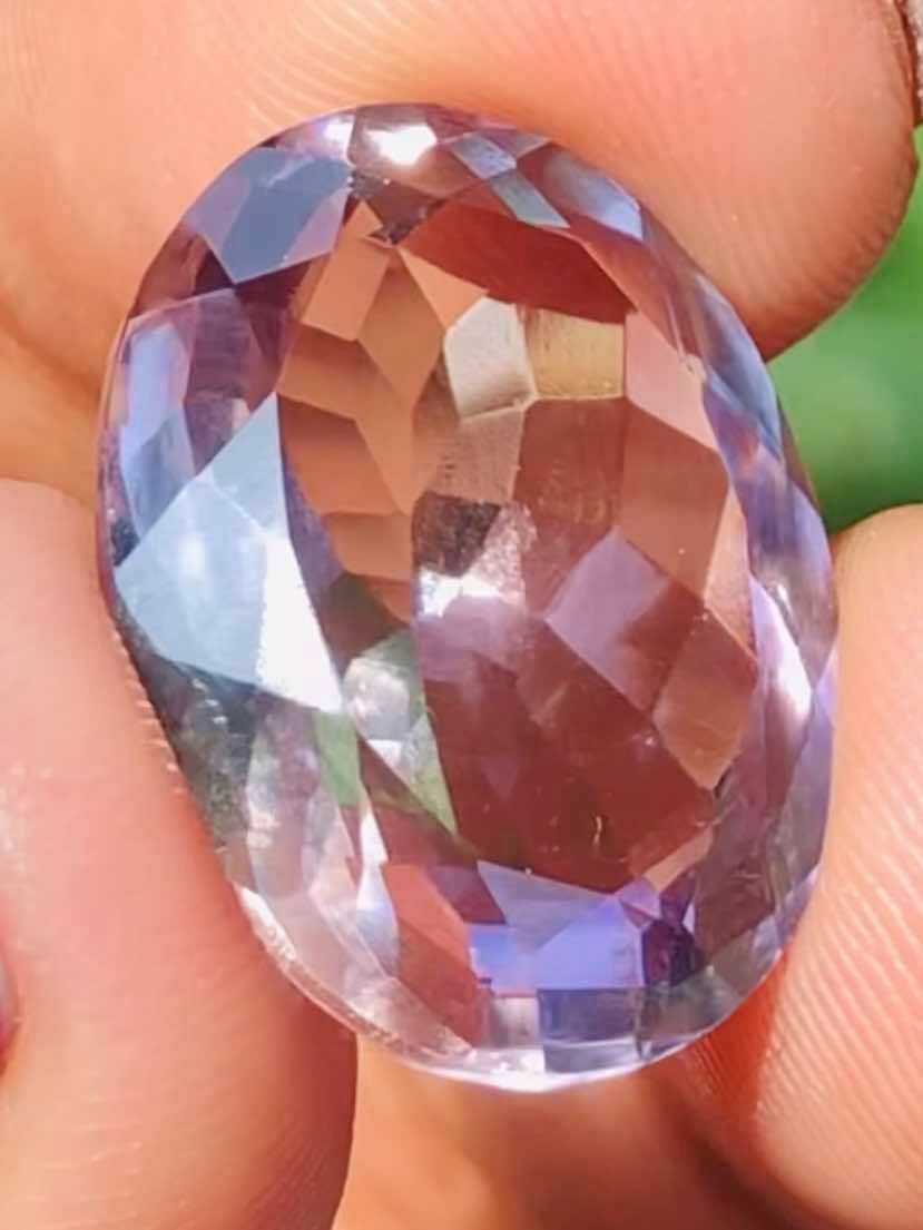 Stunning 12.00 Cts Genuine Amethyst Faceted Loose Gemstone Stunning 12.00 Cts Genuine Amethyst Faceted Loose Gemstone