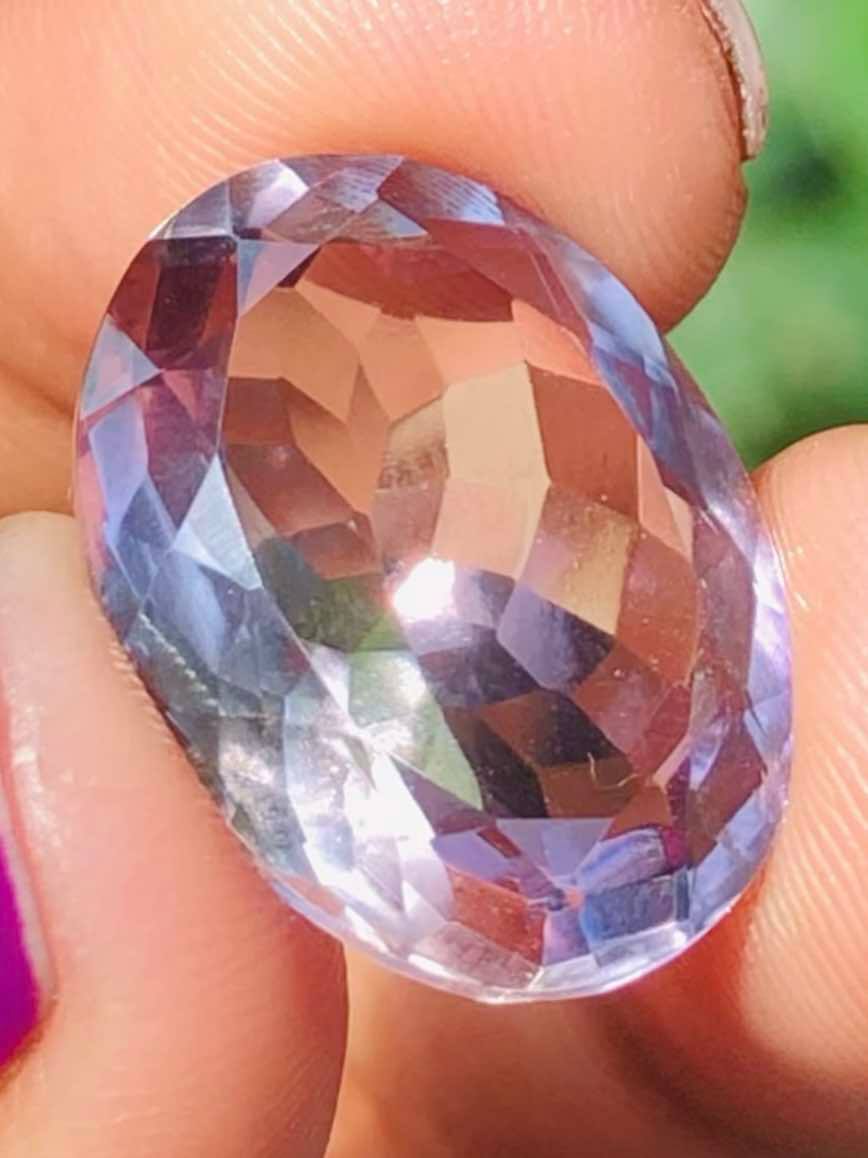 Stunning 12.00 Cts Genuine Amethyst Faceted Loose Gemstone Stunning 12.00 Cts Genuine Amethyst Faceted Loose Gemstone