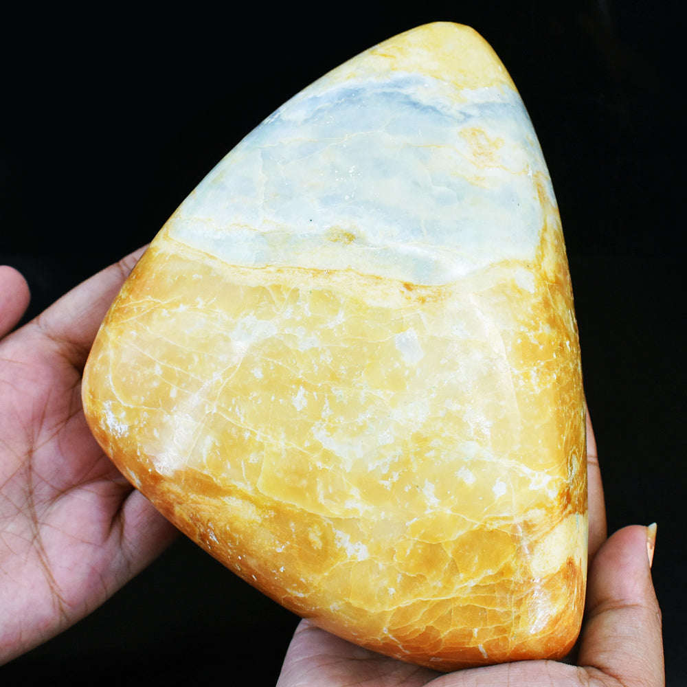 gemsmore:6715.00 Cts Genuine Argonite Hand Carved Crystal Healing Cabochon- Massive Size gemsmore:6715.00 Cts Genuine Argonite Hand Carved Crystal Healing Cabochon- Massive Size
