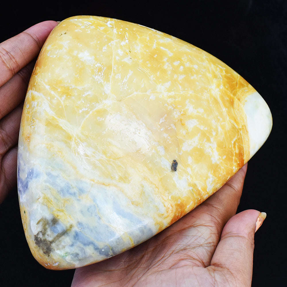 gemsmore:6715.00 Cts Genuine Argonite Hand Carved Crystal Healing Cabochon- Massive Size gemsmore:6715.00 Cts Genuine Argonite Hand Carved Crystal Healing Cabochon- Massive Size