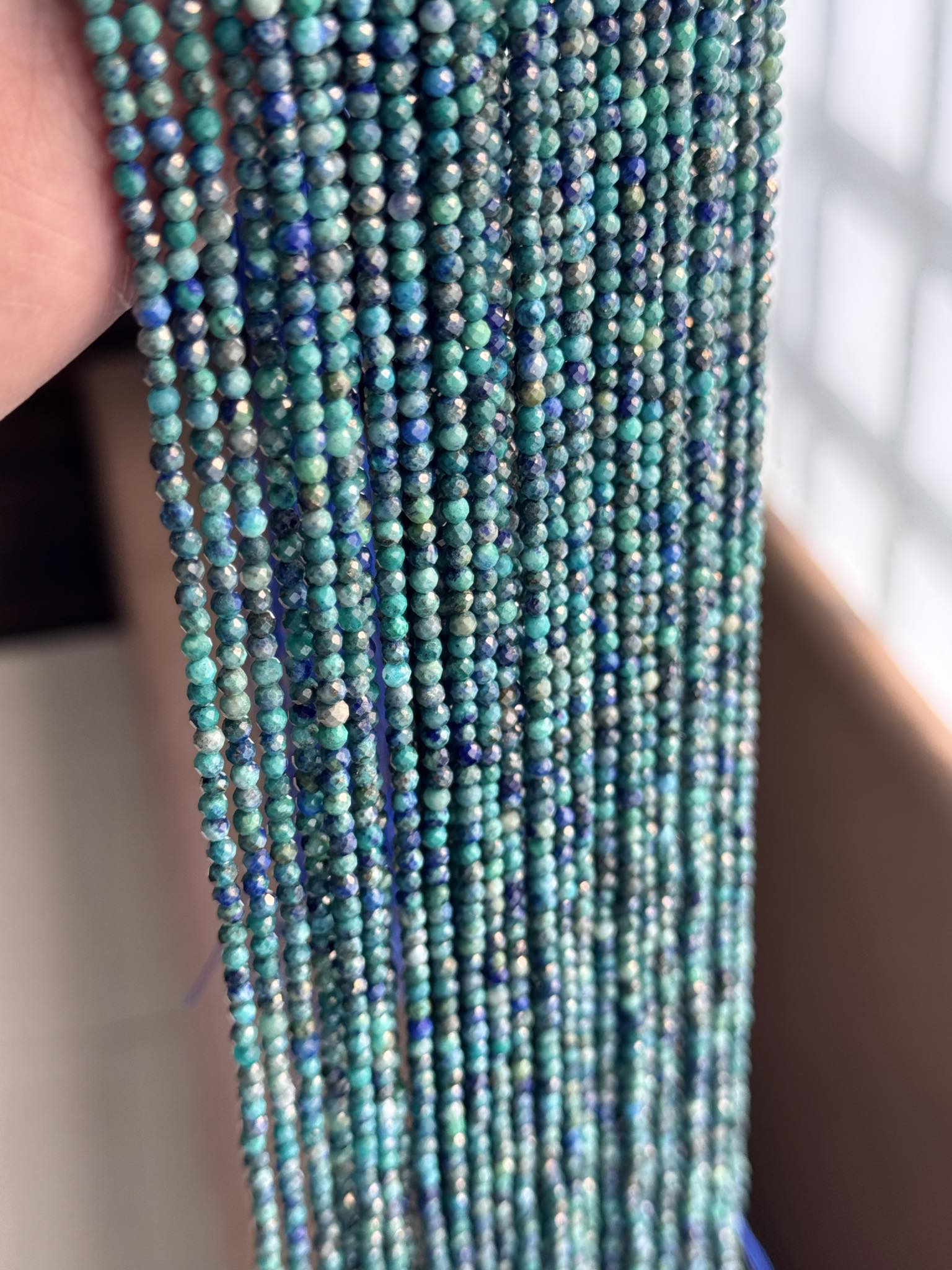 Mega Sale - 100% Genuine Exclusive Arizona Turquoise Faceted  Beads Strand Mega Sale - 100% Genuine Exclusive Arizona Turquoise Faceted  Beads Strand