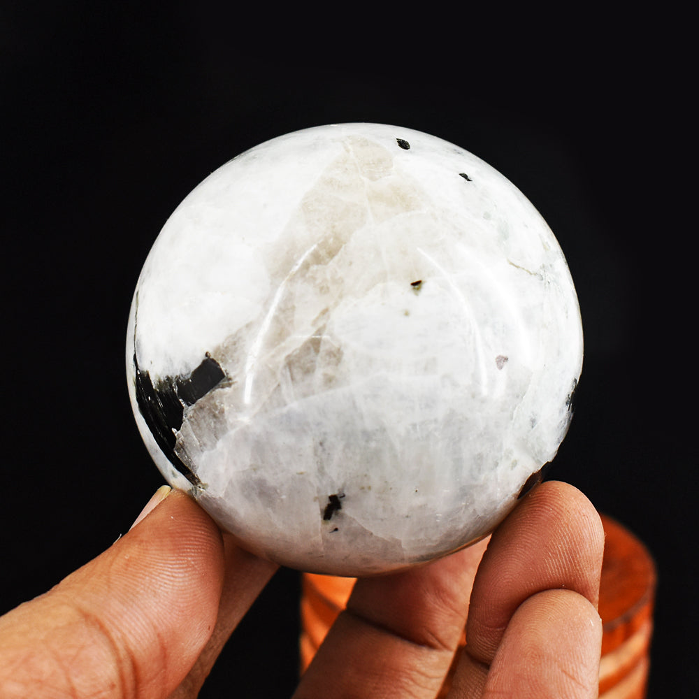 1228.00 Cts Natural Blue Flash Moonstone Hand Carved Crystal Healing Gemstone Sphere 1228.00 Cts Natural Blue Flash Moonstone Hand Carved Crystal Healing Gemstone Sphere