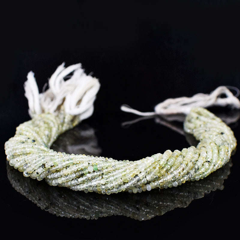 gemsmore:1 pc 02-03mm Faceted Phernite Drilled Beads Strand 13 inches gemsmore:1 pc 02-03mm Faceted Phernite Drilled Beads Strand 13 inches