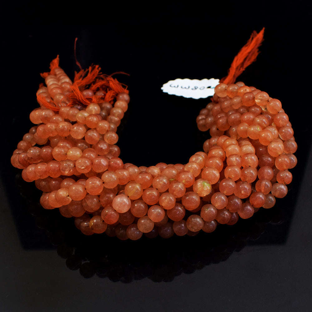 gemsmore:1 pc 08mm Aventurine  Drilled Beads Strand 12 inches gemsmore:1 pc 08mm Aventurine  Drilled Beads Strand 12 inches