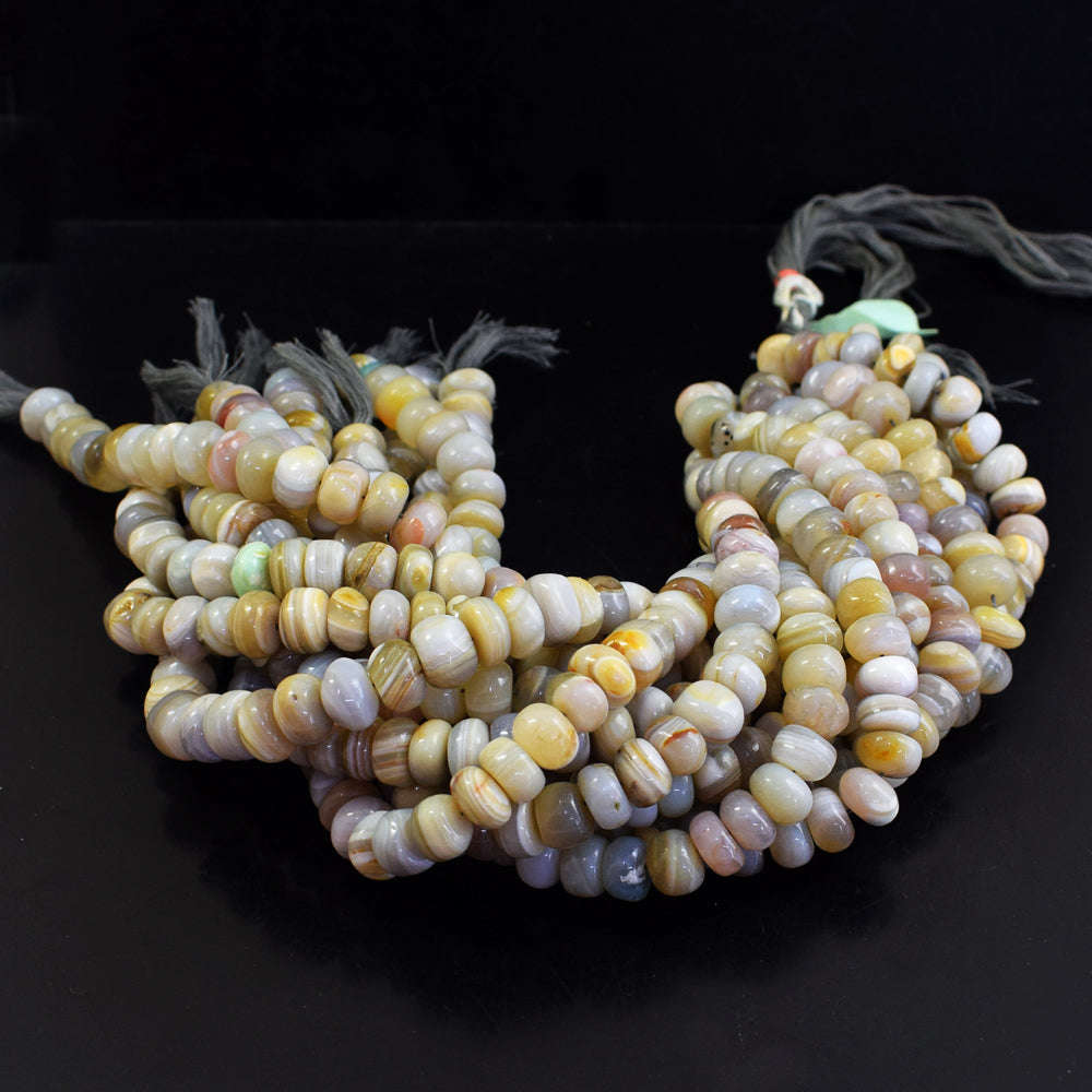gemsmore:1 pc 11-12mm Agate Drilled Beads Strand 11  inches gemsmore:1 pc 11-12mm Agate Drilled Beads Strand 11  inches