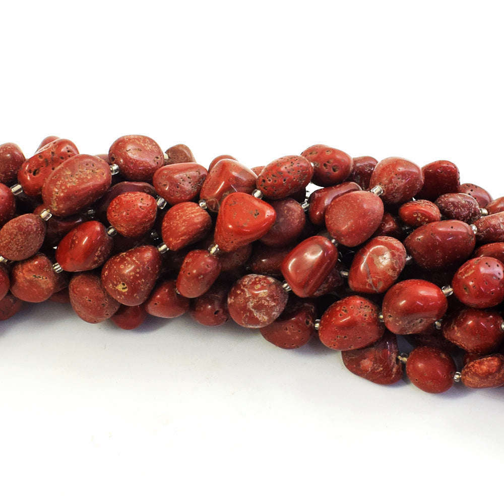 gemsmore:1 pc 14-17mm Red Jasper Drilled Beads Strand 14  Inches gemsmore:1 pc 14-17mm Red Jasper Drilled Beads Strand 14  Inches