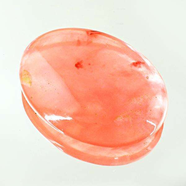gemsmore:Amazing Cherry Quartz Oval Shape Untreated Loose Gemstone gemsmore:Amazing Cherry Quartz Oval Shape Untreated Loose Gemstone