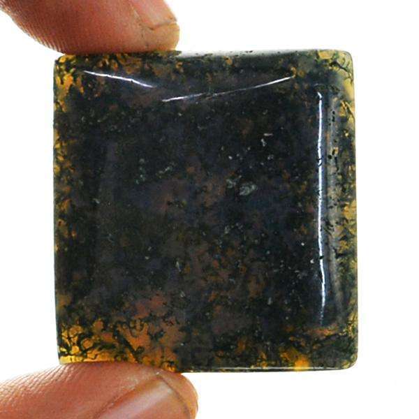 gemsmore:Amazing Green Moss Agate Untreated Loose Gemstone gemsmore:Amazing Green Moss Agate Untreated Loose Gemstone