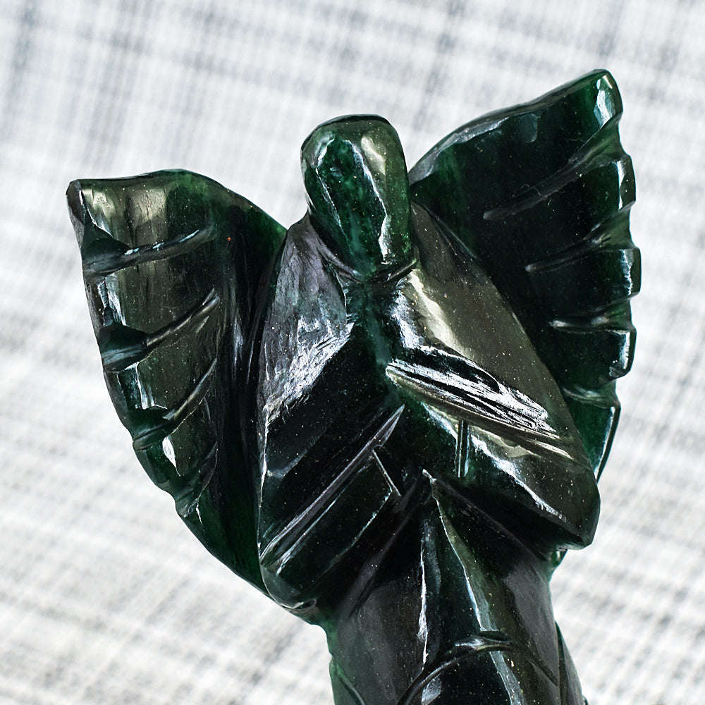 gemsmore:Amazing Jade Hand Carved Healing Praying Angel gemsmore:Amazing Jade Hand Carved Healing Praying Angel