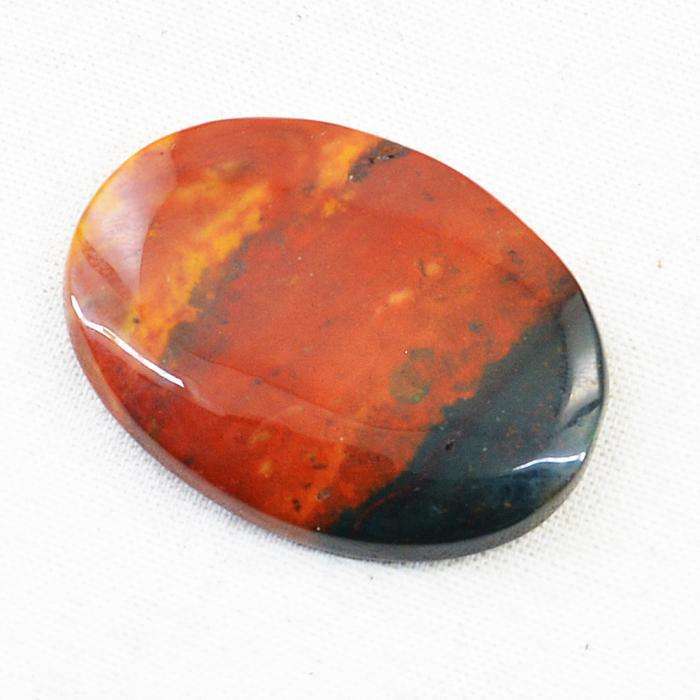gemsmore:Amazing Natural Bloodstone Oval Shape Untreated Loose Gemstone gemsmore:Amazing Natural Bloodstone Oval Shape Untreated Loose Gemstone