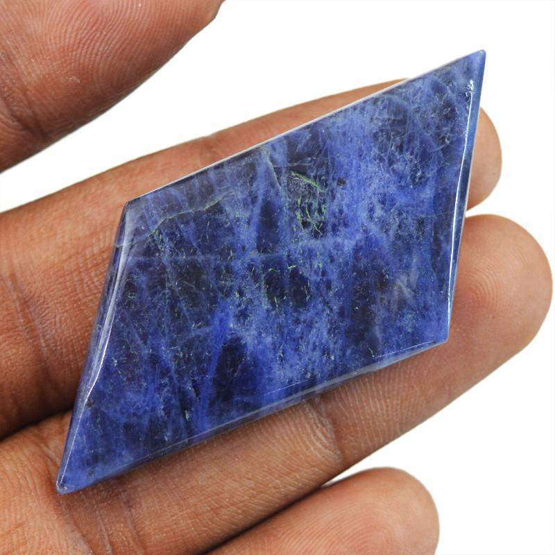 gemsmore:Amazing Natural Blue Sodalite Untreated Loose Gemstone gemsmore:Amazing Natural Blue Sodalite Untreated Loose Gemstone
