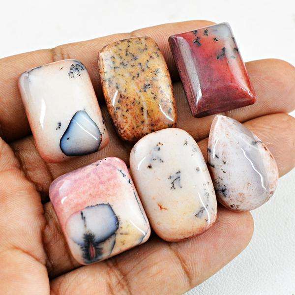 gemsmore:Amazing Natural Dendrite Opal Untreated Loose Gemstone Lot gemsmore:Amazing Natural Dendrite Opal Untreated Loose Gemstone Lot