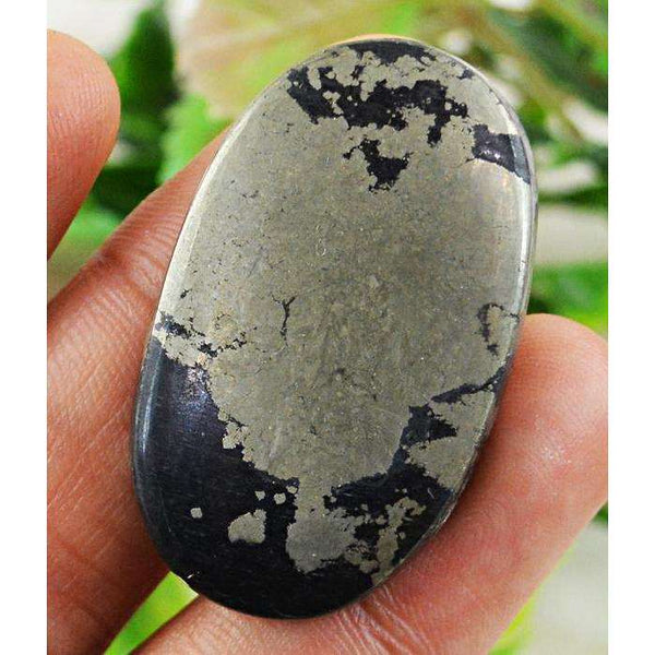 Amazing Natural Marcasite Oval Shape Untreated Loose Gemstone