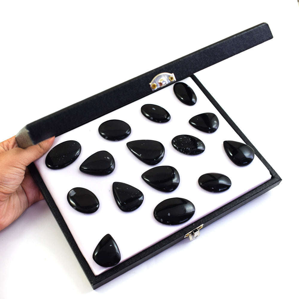 gemsmore:Amazing Snow Flakes Obsidian Untreated Gemstone Cabochon Lot gemsmore:Amazing Snow Flakes Obsidian Untreated Gemstone Cabochon Lot