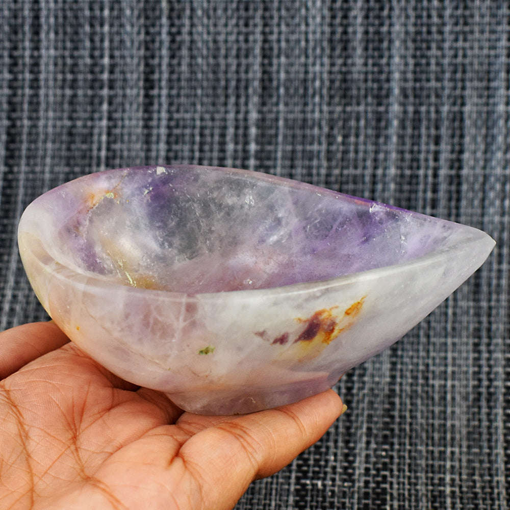 gemsmore:Artisian Amethyst Hand Carved Genuine Crystal Gemstone Carving Healing Oil Lamp gemsmore:Artisian Amethyst Hand Carved Genuine Crystal Gemstone Carving Healing Oil Lamp